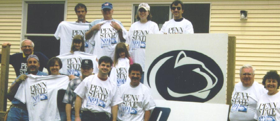 South Jersey Shore Chapter -  Penn State Alumni Volunteer/Service Project with Habitat For Humanity, Cape May County, New Jersey (1989) 